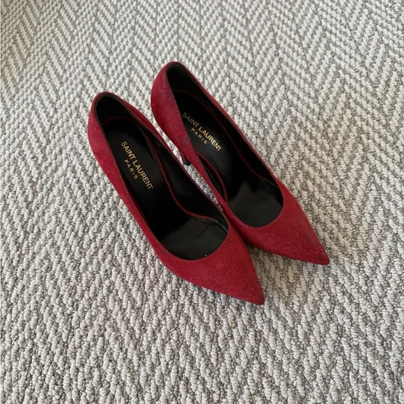 Saint Laurent Red Women's Heels